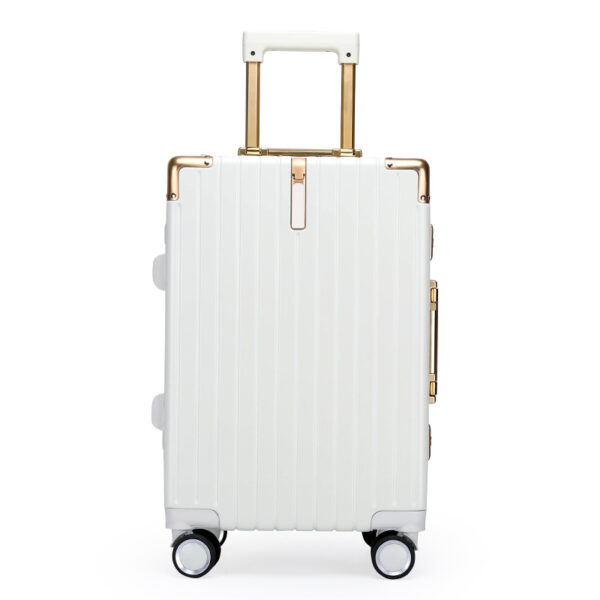 Golden Aluminum Frame Luggage Sets With Four Wheels - Image 8