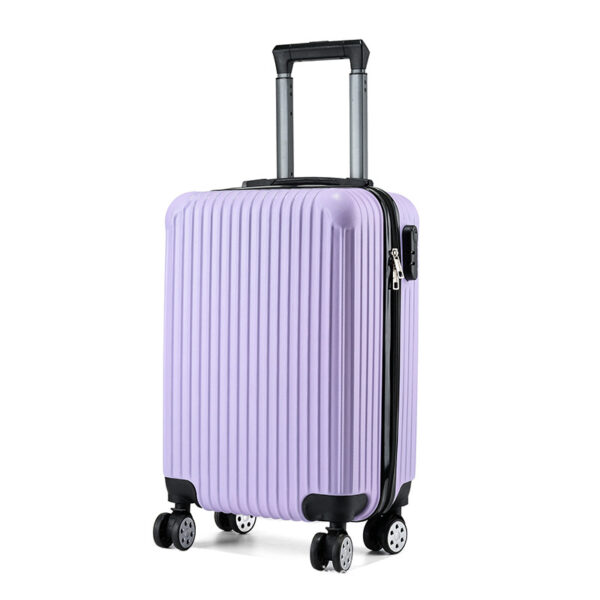 Simple Zipper ABS Suitcase Bags In 3Pieces Sets - Image 3