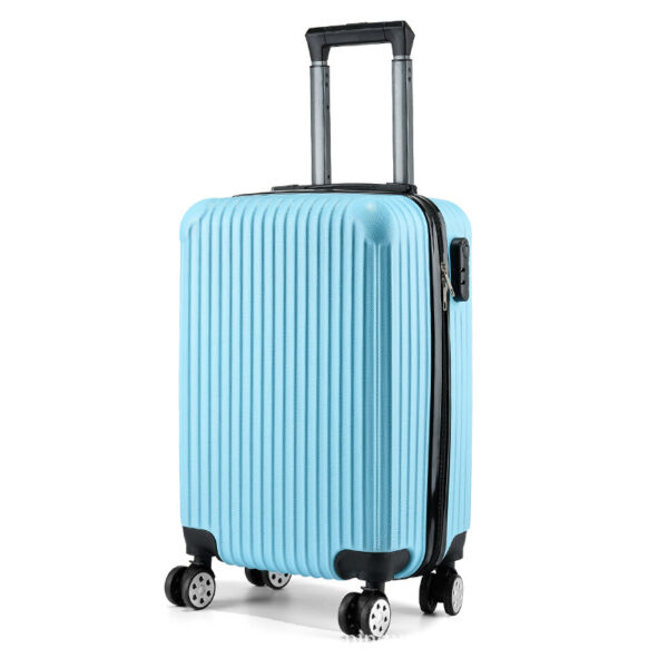 Simple Zipper ABS Suitcase Bags In 3Pieces Sets - Image 4