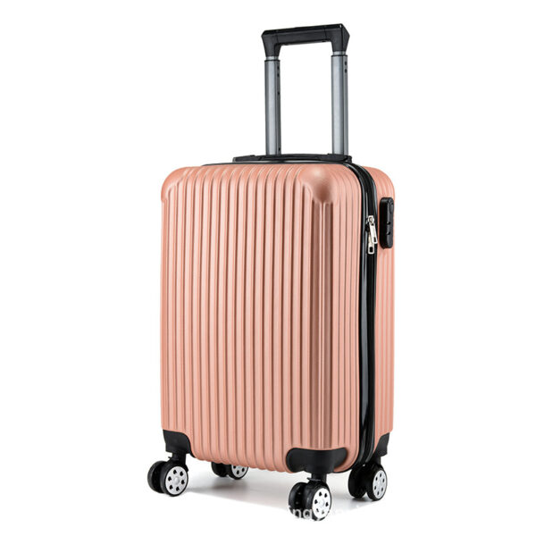 Simple Zipper ABS Suitcase Bags In 3Pieces Sets - Image 6