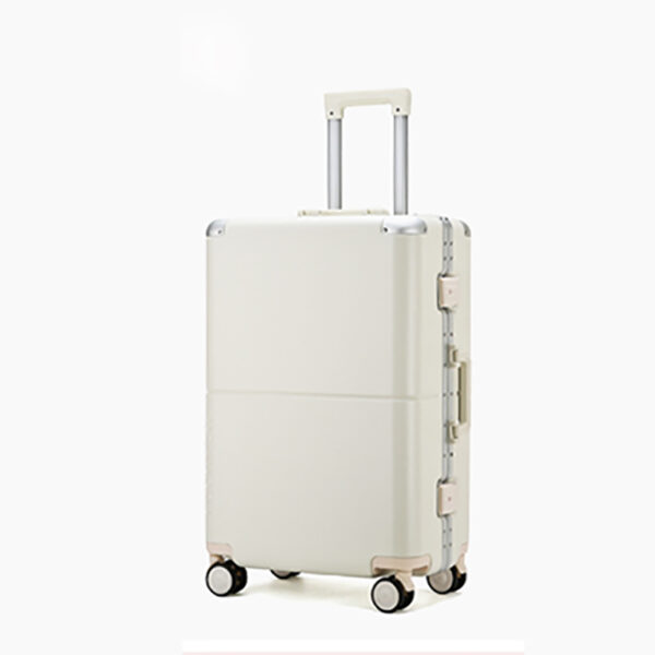 Red Wedding Luggage 3pcs sets Aluminum Frame Suitcase - Image 3