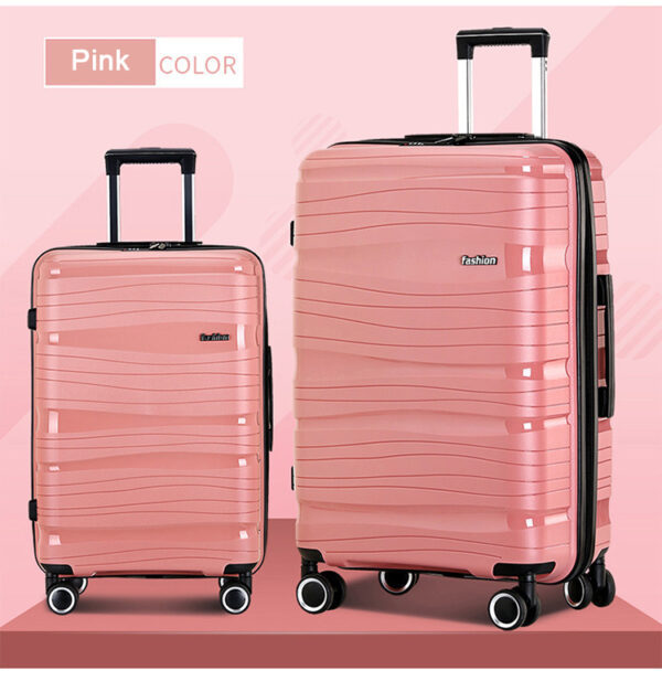 PP Luggage Sets Of 3Pieces Hard Case Zipper Suitcase Set - Image 6