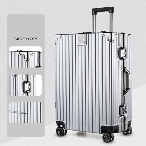 Hard Case Aluminum Frame Suitcase Sets Of 3pcs - Image 3