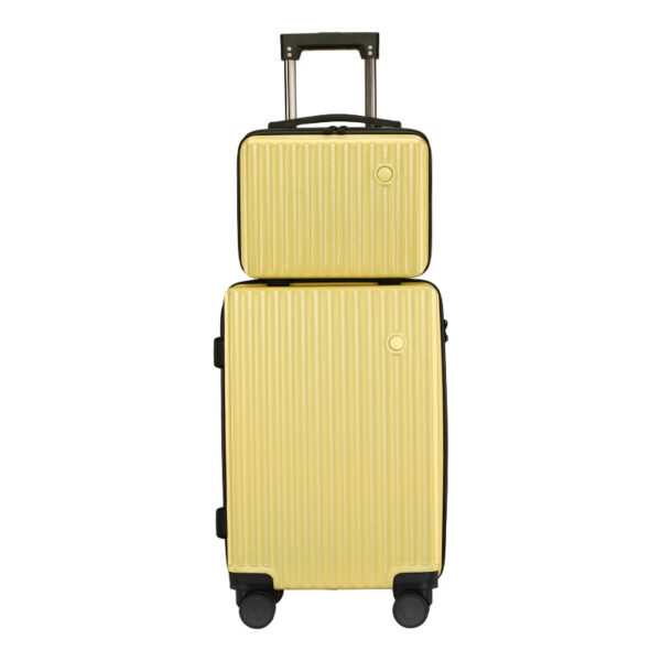 360 Universal Wheels Suitcase Luggage Bag Sets With Small Box - Image 3