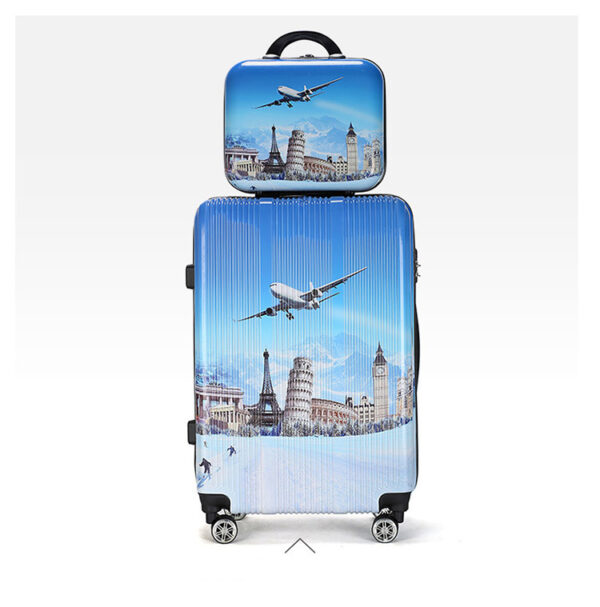 Hard Case Full Printed Customized Suitcase Luggage 3Sets - Image 3