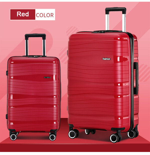 PP Luggage Sets Of 3Pieces Hard Case Zipper Suitcase Set - Image 5