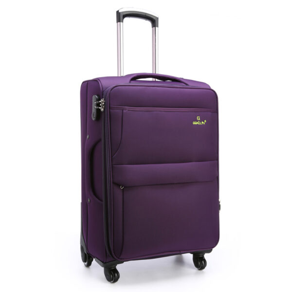 4pcs Soft Suitcase Luggage Sets Oxford Trunk With Aircraft Wheels - Image 3