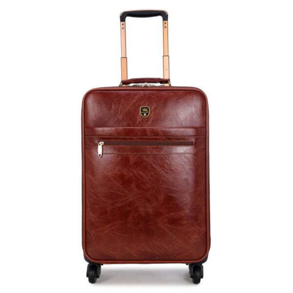 Yoixin PU Leather Cabin Suitcase With Wheels