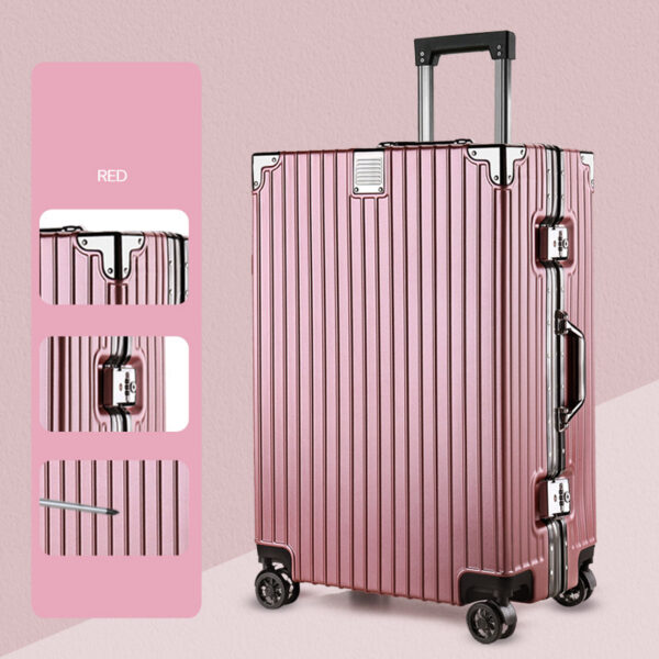 Hard Case Aluminum Frame Suitcase Sets Of 3pcs - Image 4