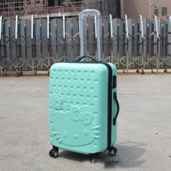 Hello Kitty Pattern Cute ABS Hard Case Luggage Suitcase Sets - Image 3