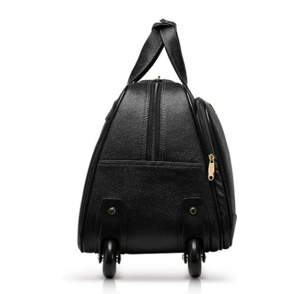 16 inch PU Leather Luggage With 2pcs Wheels - Image 3