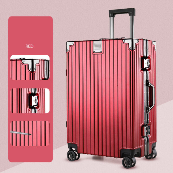 Hard Case Aluminum Frame Suitcase Sets Of 3pcs - Image 5