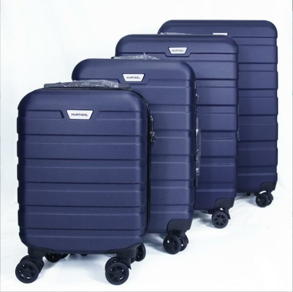 4Pieces Luggage Sets With ABS PC Zipper Suitcase Set - Image 3