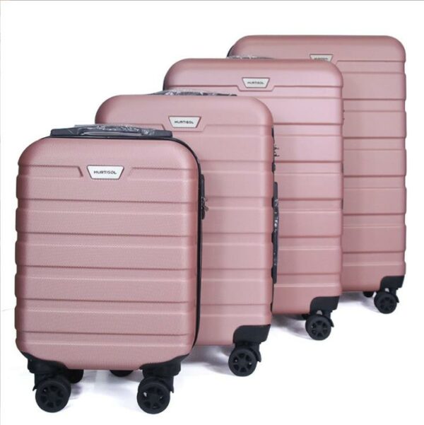 4Pieces Luggage Sets With ABS PC Zipper Suitcase Set - Image 4