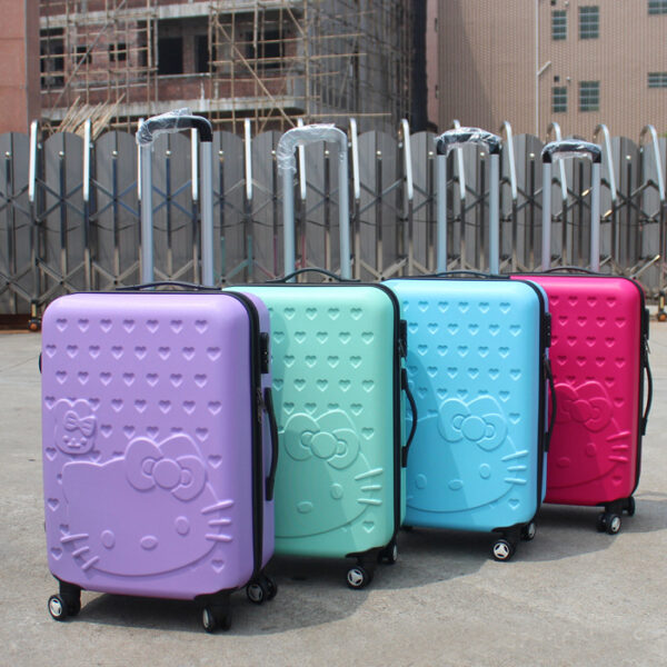 Hello Kitty Pattern Cute ABS Hard Case Luggage Suitcase Sets - Image 6