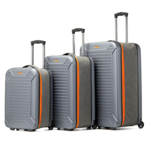 Hard Case ABS Durable Foldable Luggage Bags With Lock