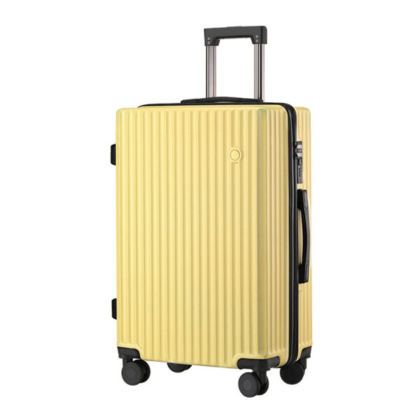 Hard Case Striped ABS 3pcs Suitcase Sets - Image 5