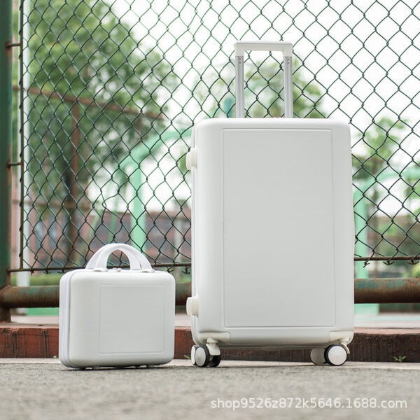 Hard Case Flat Surface Suitcase Luggage Set With Password Lock - Image 5