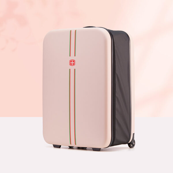 Hard Case Foldable Suitcase Luggage Set With Two Wheels - Image 2