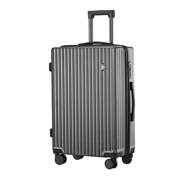 Hard Case Striped ABS 3pcs Suitcase Sets - Image 8