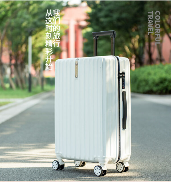 Hard Case Zipper Suitcase Bags With Hook - Image 2