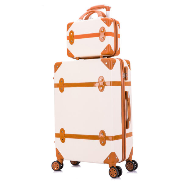Stock ABS Vintage Suitcase Girls Ladies Luggage Bags - Image 2