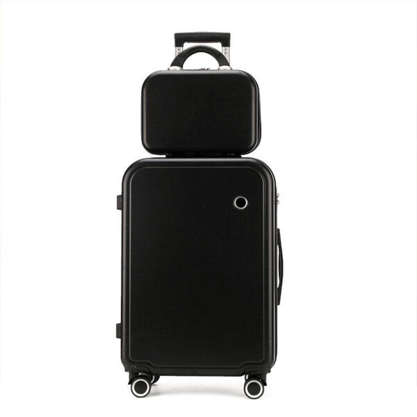 Plain Flat Surface ABS PC Luggage Sets With Small Box - Image 2