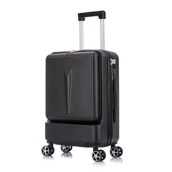 Hard Case ABS Business Luggage Bags With Front Opening Back Opening - Image 4