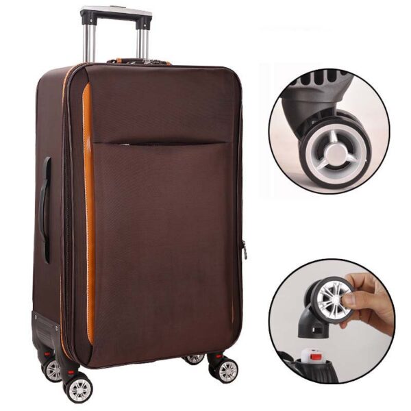 Oxford Zipper Luggage Bags With Expandable Capacity - Image 3