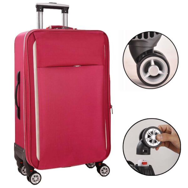 Oxford Zipper Luggage Bags With Expandable Capacity - Image 4