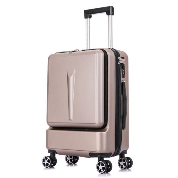 Hard Case ABS Business Luggage Bags With Front Opening Back Opening - Image 3