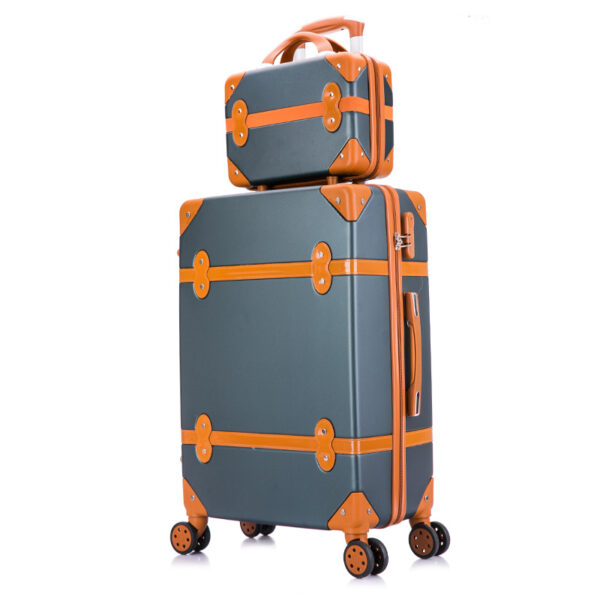 Stock ABS Vintage Suitcase Girls Ladies Luggage Bags - Image 3