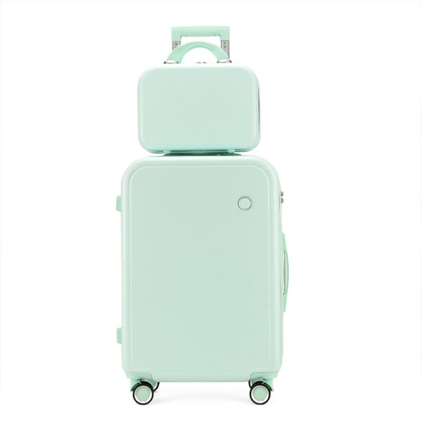 Plain Flat Surface ABS PC Luggage Sets With Small Box - Image 4