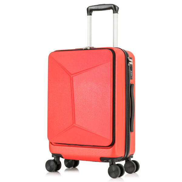 ABS PC Luggage With Laptop Compartment Mute Universal Wheels Trunk - Image 3