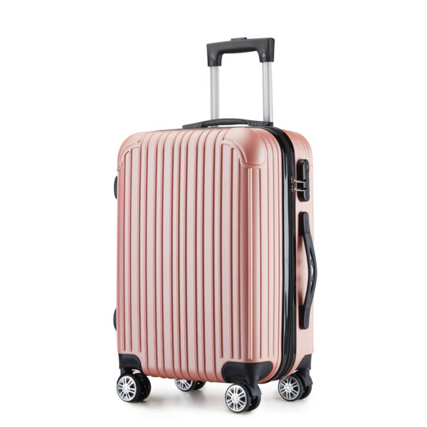 Simple ABS Classic Striped Suitcase Set 3pcs - Image 3