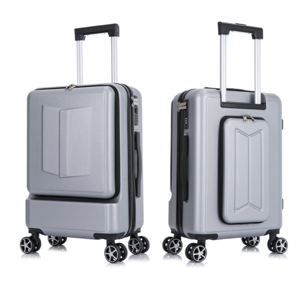 Hard Case ABS Business Luggage Bags With Front Opening Back Opening - Image 6