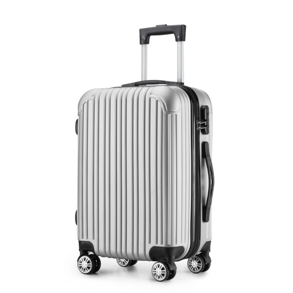 Simple ABS Classic Striped Suitcase Set 3pcs - Image 4