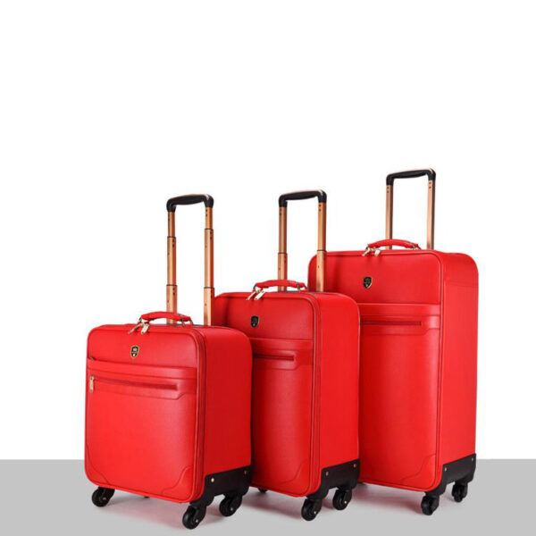 Yoixin PU Leather Cabin Suitcase With Wheels - Image 5