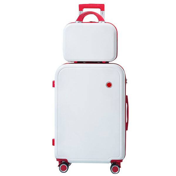 Plain Flat Surface ABS PC Luggage Sets With Small Box - Image 8