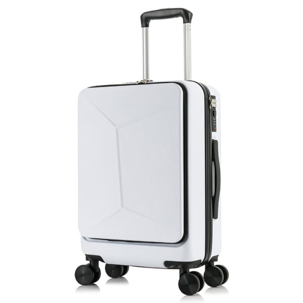 ABS PC Luggage With Laptop Compartment Mute Universal Wheels Trunk - Image 5