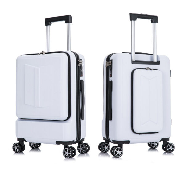 Hard Case ABS Business Luggage Bags With Front Opening Back Opening - Image 9