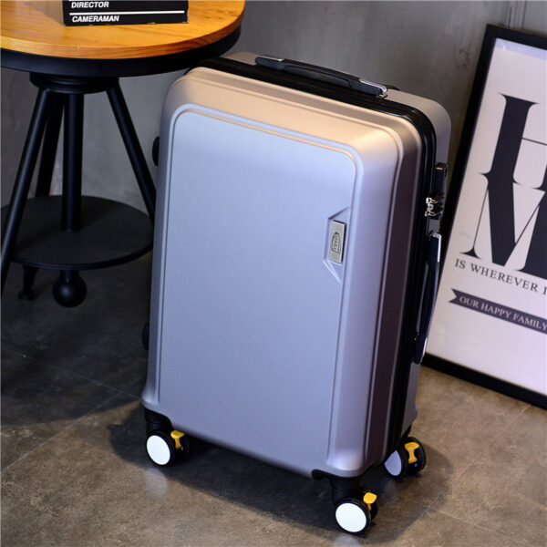 Rose Golden ABS PC Matt Suitcase With Handle Wheels - Image 7