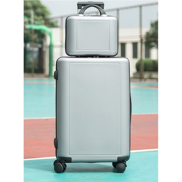 Hard Case Flat Surface Suitcase Luggage Set With Password Lock - Image 7