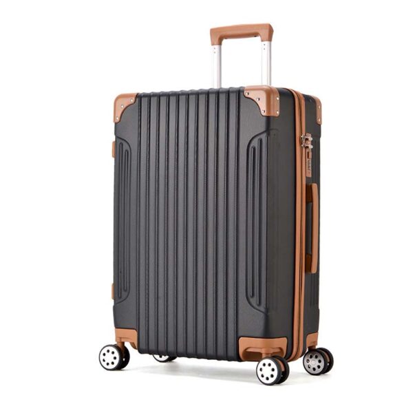 Different Size Suitcase Sets With Telescopic Rod Zipper Luggage Bags - Image 2