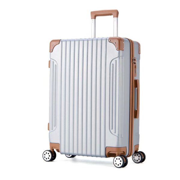 Different Size Suitcase Sets With Telescopic Rod Zipper Luggage Bags - Image 3