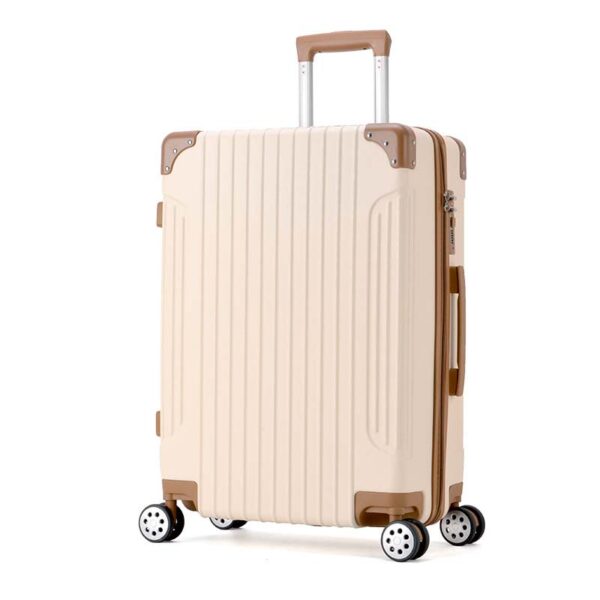 Different Size Suitcase Sets With Telescopic Rod Zipper Luggage Bags - Image 4