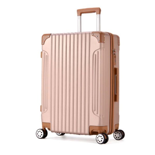 Different Size Suitcase Sets With Telescopic Rod Zipper Luggage Bags - Image 5