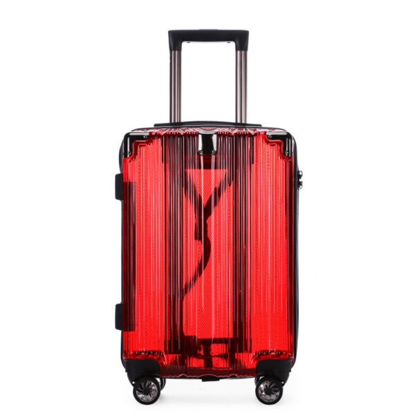 Hard Case Transparent ABS Suitcase 20 size Cabin Luggage - Image 4