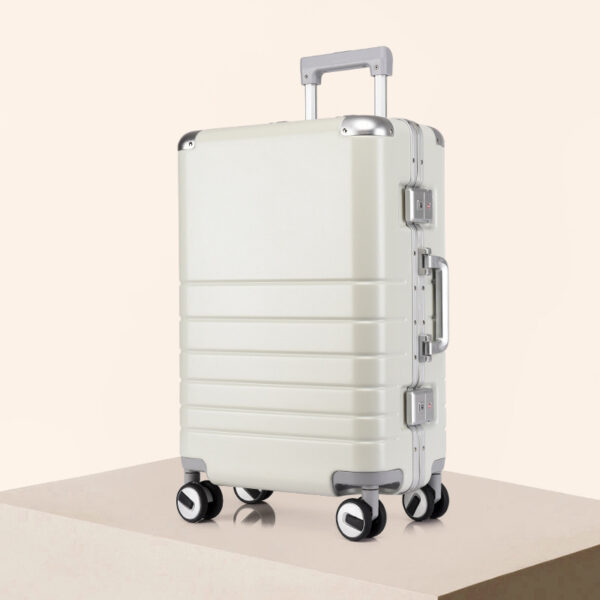 New Design 2pcs Luggage Sets ABS Suitcase With Aluminum Frame - Image 4
