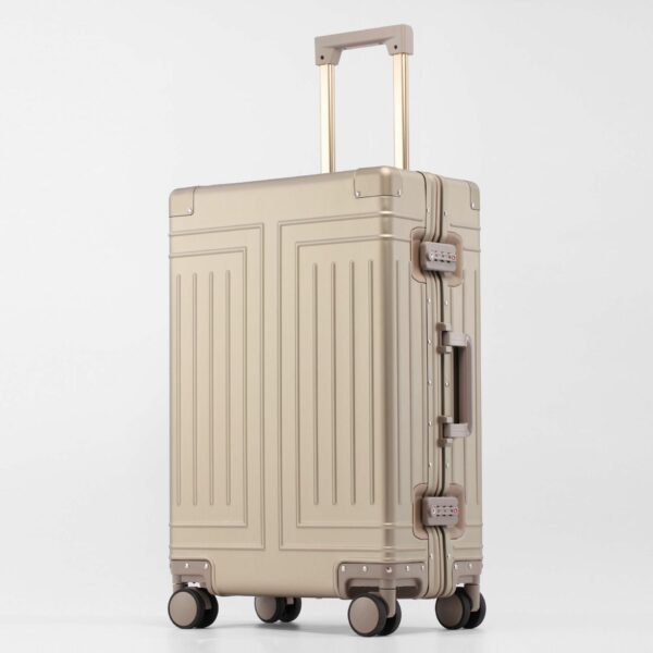 Big Capacity 30 inch Aluminum Suitcase Portable Luggage With Wheels - Image 2